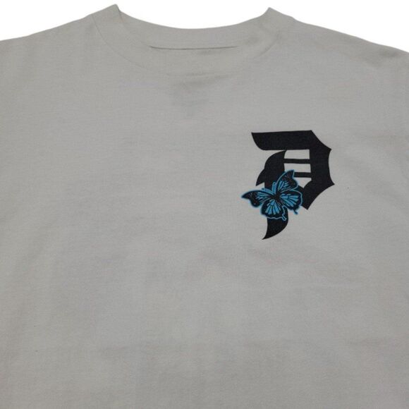 Primitive Skateboarding Shirt Size Small Long Sleeve T-Shirt Butterflies Graphic - Picture 3 of 8